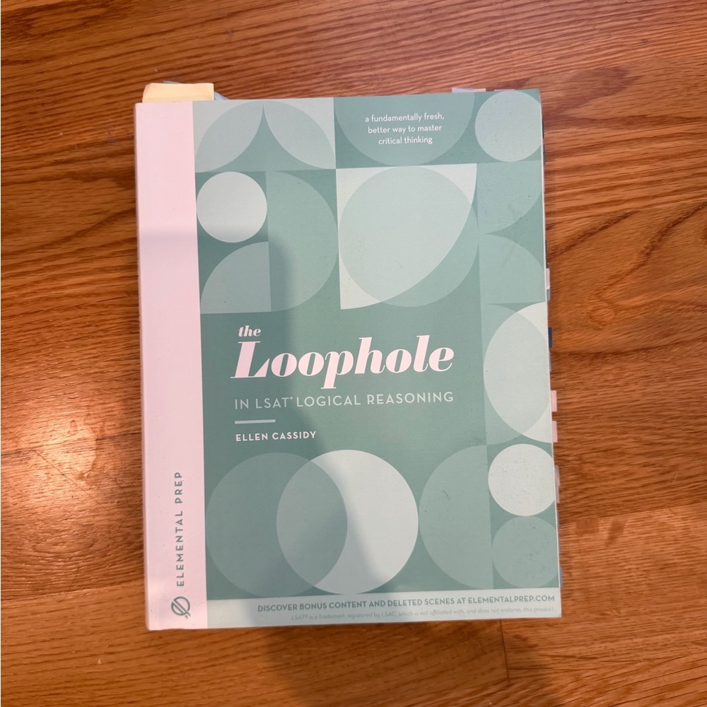 The Loophole in LSAT Logical Reasoning Book